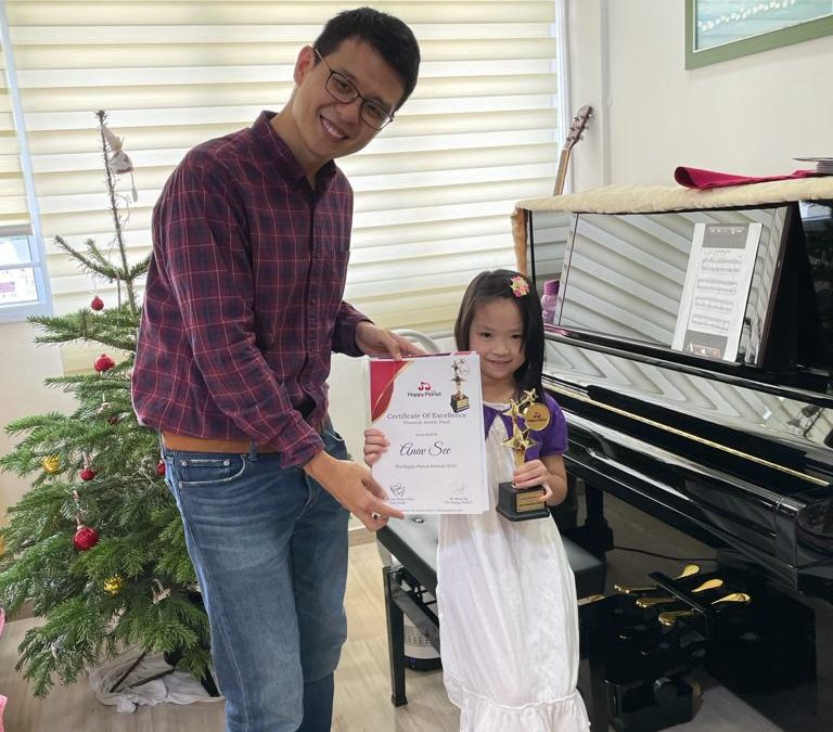 Meet Anav, Best Presentation Award of The Happy Pianist Festival 2020
