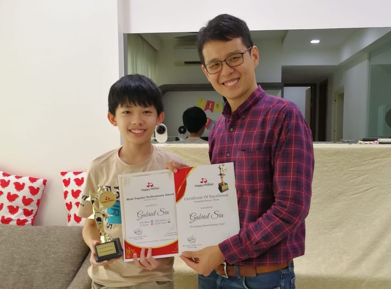 Meet Gabriel, Most Promising Award of The Happy Pianist Festival 2020
